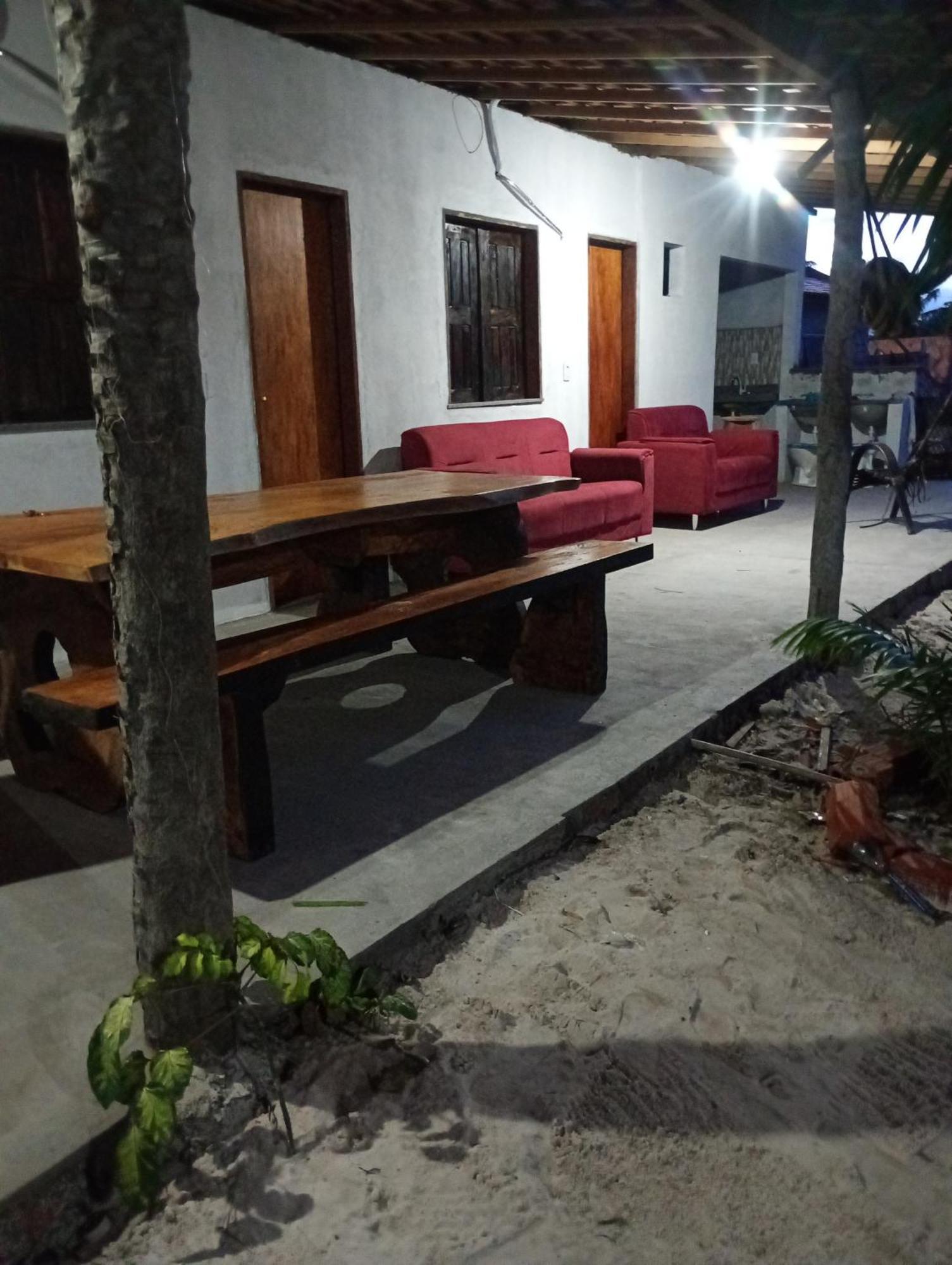 Hostel E Camping Na Rua Das Flores Santo Amaro do Maranhao Dış mekan fotoğraf