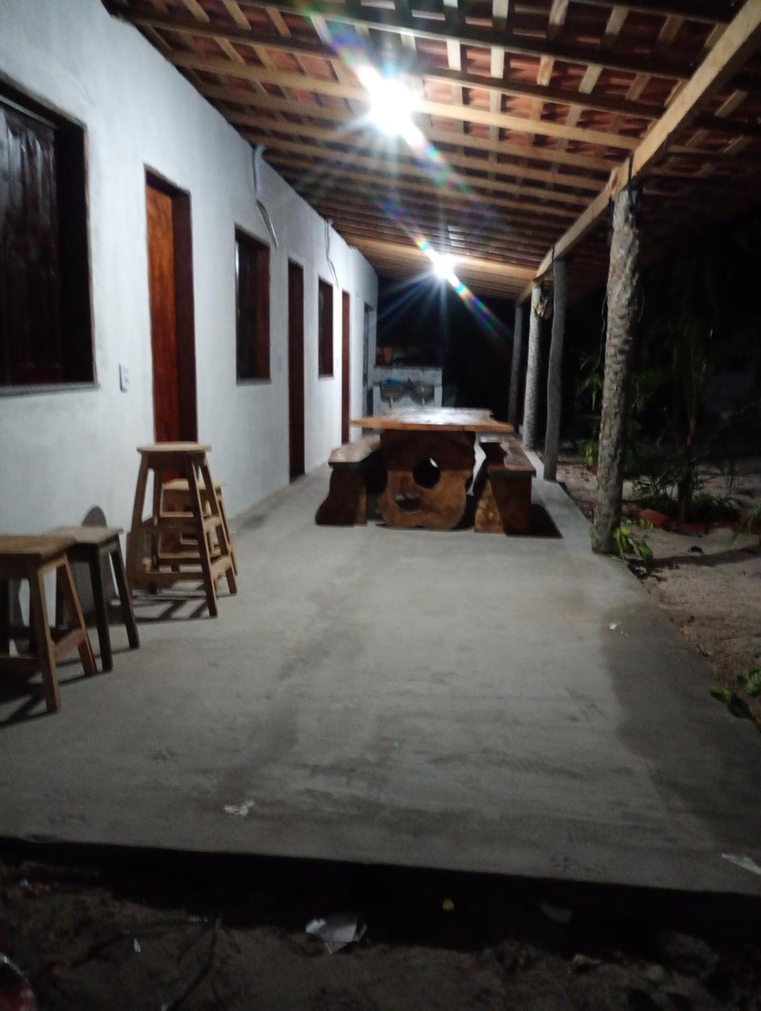Hostel E Camping Na Rua Das Flores Santo Amaro do Maranhao Dış mekan fotoğraf