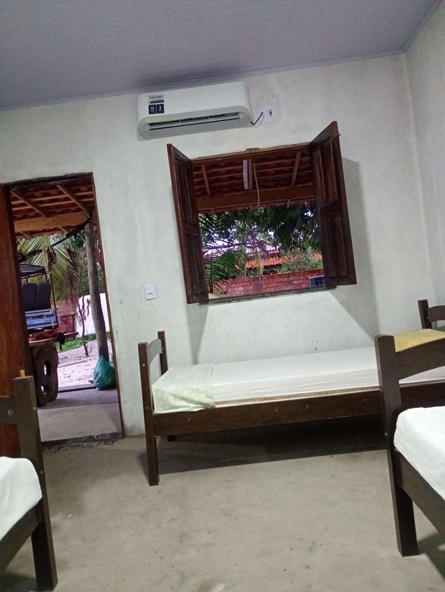 Hostel E Camping Na Rua Das Flores Santo Amaro do Maranhao Dış mekan fotoğraf